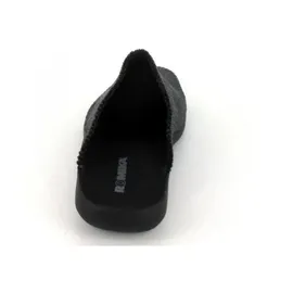 ROHDE »SOLTAU-H« Hausschuh, Schlappen, Clog mit seitlichem Label, grau