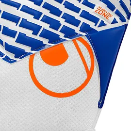 Uhlsport Torwarthandschuhe Weiß/Royal/Fluo Orange 4