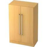 Hammerbacher Aktenschrank 7550 CE, V7550/6/6/CE buche 2 Fachböden 80,0 x 42,0 x 127,0 cm