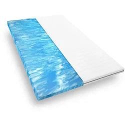 Mister Sandman |Orthopädischer Gelschaum Matratzen Topper |Höhe 5cm |90x200 |Ergonomische Körperanpassung & Atmungsaktive Matratzenauflage