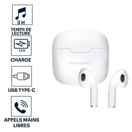 Grundig In-Ear Ohrhörer Weiß