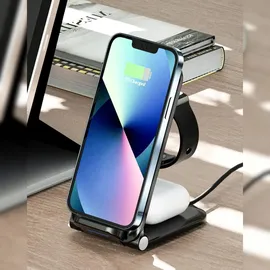 qivee QI Wireless Ladegerät 3in1 Charger Ladestation