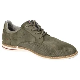 Mustang Schnuerhalbschuh Schuhe Herren, grün 45 - Grün - 45