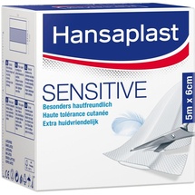 BEIERSDORF Hansaplast Sensitive Pflaster 6 cmx5 m Rolle