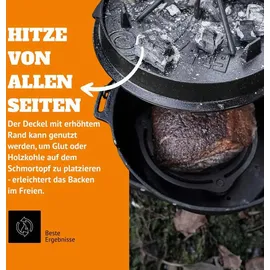Petromax Dutch Oven ft18 mit Füßen