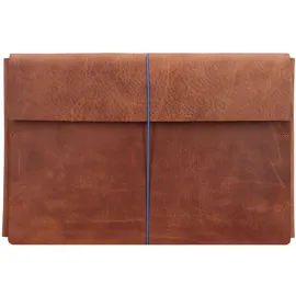 Harold's Keeper Laptophülle Leder 37.5 cm braun