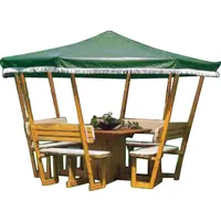 Promadino Ersatzdach für Pavillon Rosenheim Grün