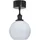 PR Home Omega 1 E27 schwarz Glas
