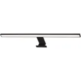 Briloner LED-Spiegelleuchte Dun Alu, Eisen, Stahl & Metall Schwarz