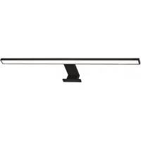 Briloner LED-Spiegelleuchte Dun Alu, Eisen, Stahl & Metall Schwarz