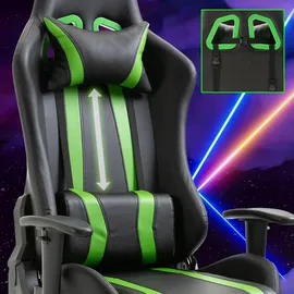 Svita GAMYX Gaming-Stuhl Grün Schwarz