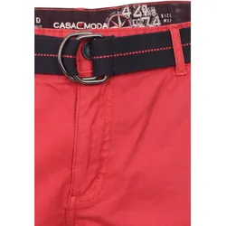 CASA MODA Hose Cargo-Bermuda mit Gürtel und seitlichen Taschen