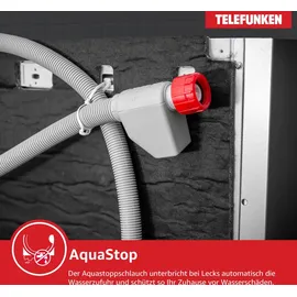 Telefunken GEV6012D Einbau-Geschirrspüler (vollintegrierbar, 598 mm breit)