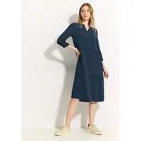 Cecil Damen B144064 Struktur Tunika Kleid, dark petrol blue, XL - XL