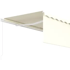vidaXL Markise 400 x 300 cm creme