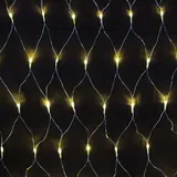 Lex LED Lichternetz für Innen und Außenbereich, Warmweiß, IP44, 2 x 1,2 m