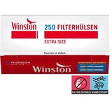 Marlboro 1000 (4x250) Winston EXTRA (Hülsen, Filterhülsen, Zigarettenhülsen)