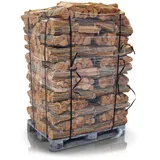 Kaminholz in 12,5 dm3 Netz volle Palette 72 Netze - schönes Flammenbild & hoher Heizwert