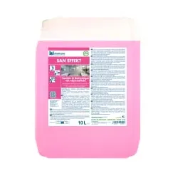Dreiturm San-Effekt Sanitär-& Badreiniger mit Abperleffekt 4199 , 10 Liter - Kanister