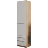 Priess Wäscheschrank Barcelona 48 x 193 x 36 cm Weiß