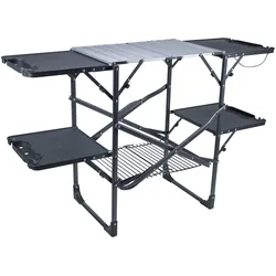 GCI CGI Slim-Fold Outdoor Campingküche - STK - black chrome