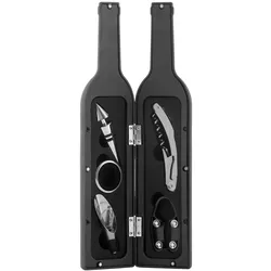 Geschenkset, 5x Weinzubehör - Weinflasche