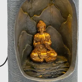 esotec Solarbrunnen Buddha-Figur
