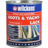 Wilckens Farben Lack, 0,75l Bootslack Yachtlack Farblos Boot Holz Yacht Lack Klarlack weiß