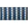 Beliani Outdoor Teppich grau-blau 90x180 cm Bodenschutzmatte Kunststoffmatte Bellary