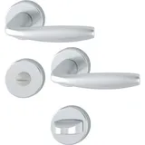 HOPPE Rosettengrt.NY 1810/42KV/42KVS Alu.F1 rd.SK/OL DIN L/R D/D