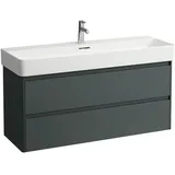 Laufen Waschtischunterbau BASE 2.0 2 Schubladen 116,8 x 40 x 51,5 cm Verkehrsgrau