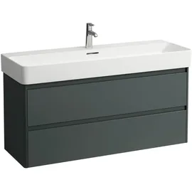 Laufen Waschtischunterbau BASE 2.0 2 Schubladen 116,8 x 40 x 51,5 cm Verkehrsgrau