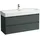Laufen Waschtischunterbau BASE 2.0 2 Schubladen 116,8 x 40 x 51,5 cm Verkehrsgrau