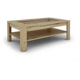 byLIVING by Living Couchtisch Ralph ¦ holzfarben ¦ Maße cm B: 110, H: 43,