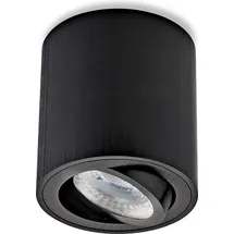 Sweet Led Aufbaustrahler schwarz Aufbauspot GU10 7 W Aluminium Deckenspots 230V - Schwarz