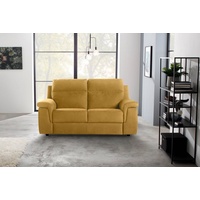 Nicoletti Home 2-Sitzer »Alan«, Breite 175 cm, wahlweise mit Relaxfunktion, gelb
