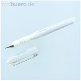 Pentel Kugelschreiber Hybrid Gel Grip Weiß 0,5 mm