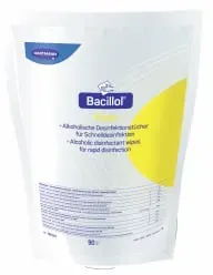 Bacillol® Wipes Desinfektionstücher zur Flächendesinfektion 9819110 , 1 Karton = 4 Packungen à 90 Tücher