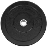 Gorilla Sports GORILLA SPORTS® Olympia Hantelscheiben - 5, 10, 15, 20, 25, 30, 40, 50 kg Gewichte, 50mm Bohrung, Einzeln/Set, Gummiert - Bumper Plates, Olympiascheiben, Gewichtsscheiben