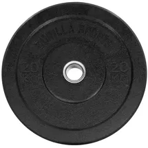 Gorilla Sports GORILLA SPORTS® Olympia Hantelscheiben - 5, 10, 15, 20, 25, 30, 40, 50 kg Gewichte, 50mm Bohrung, Einzeln/Set, Gummiert - Bumper Plates, Olympiascheiben, Gewichtsscheiben