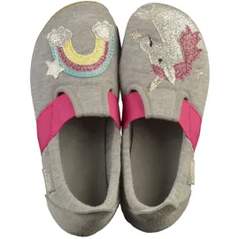 Living Kitzbühel T-Modell Einhorn Regenbogen hellgrau,