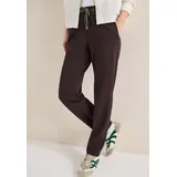 Cecil Style Tracey Comfort Fit Stoffhose Braun S