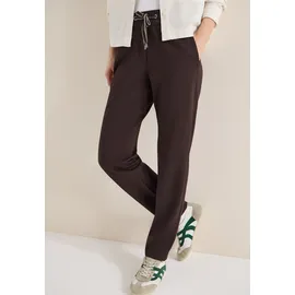 Cecil Style Tracey Comfort Fit Stoffhose Braun S