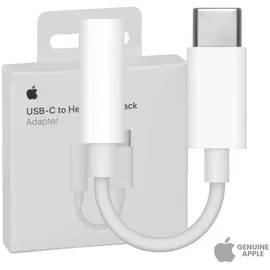 Apple USB-C auf 3.5 mm Kopfhörerstecker, Weiß
