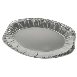 Papstar Starpak Servierplatten, Alu oval 35 cm x 24,5 cm