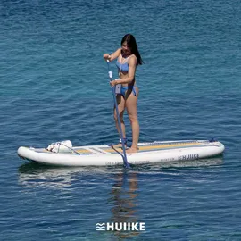 huiike Stand Up Paddling Board 305 x 84 x 15 cm blau