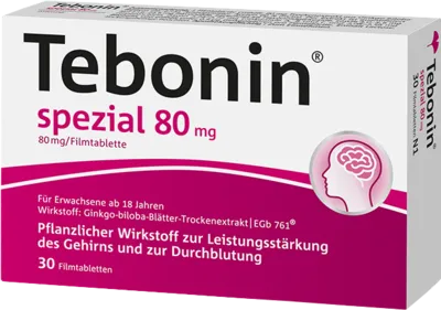 Preisvergleich Produktbild TEBONIN spezial 80 mg Filmtabletten 30 St