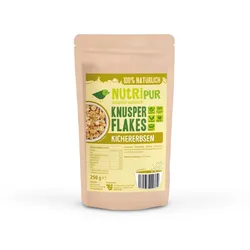NutriPur Knusperflakes Kichererbsen Müsli 250 g