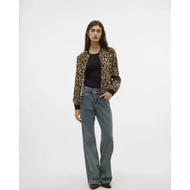 Vero Moda Damen Jacke Schalkragen Langarm Elegant Größe: XL - Braun - XL