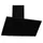 Respekta Lora Wandhaube 89,5 cm Schwarz